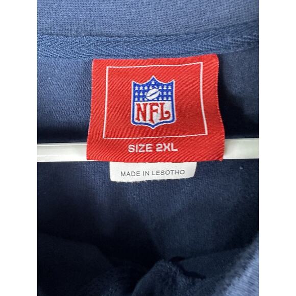 Vintage St Louis Rams LA Los Angeles Rams Long Sleeve Shirt NFL Tag 2XL *Read* - Picture 4 of 4